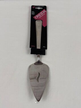 Oneida Flourish Pie Cake Pastry Server Stainless 18/10 NOS